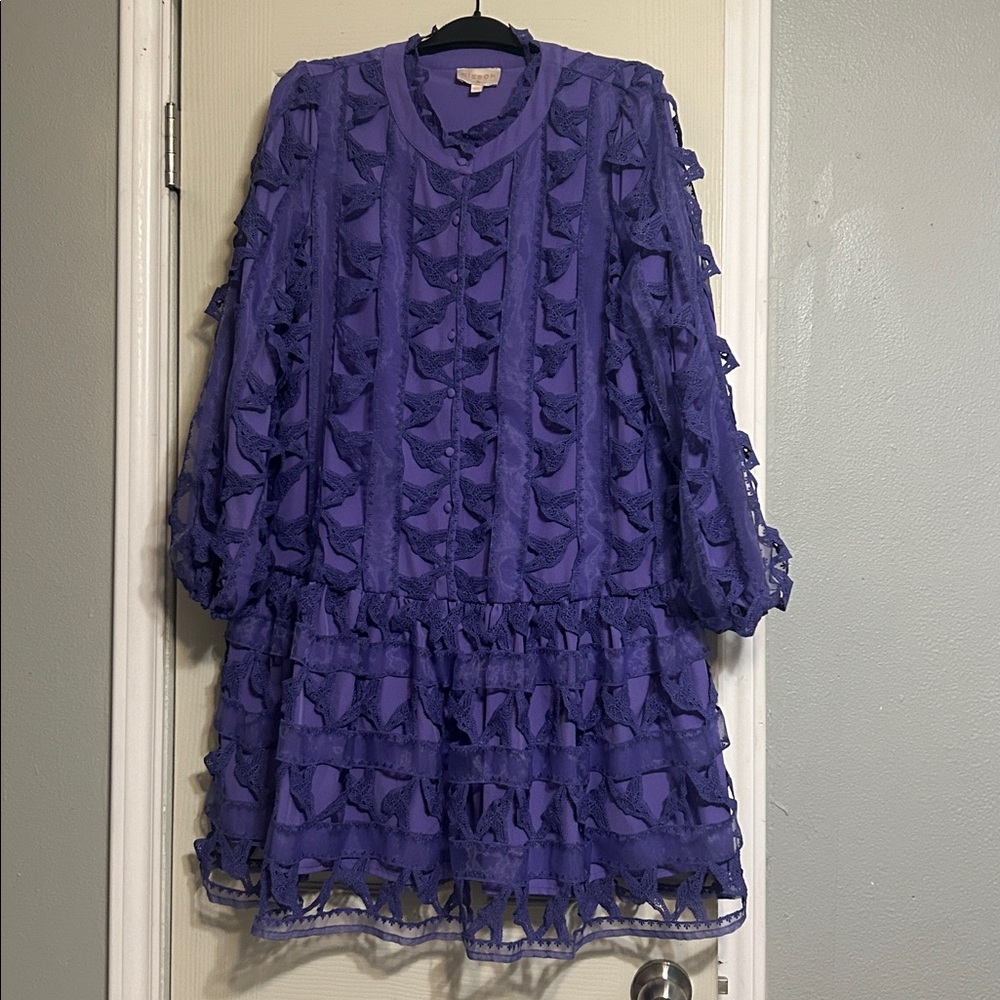 Ciebon Wylla Humbird Lace and Organza Dress